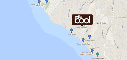 Map of Villa Kool Location